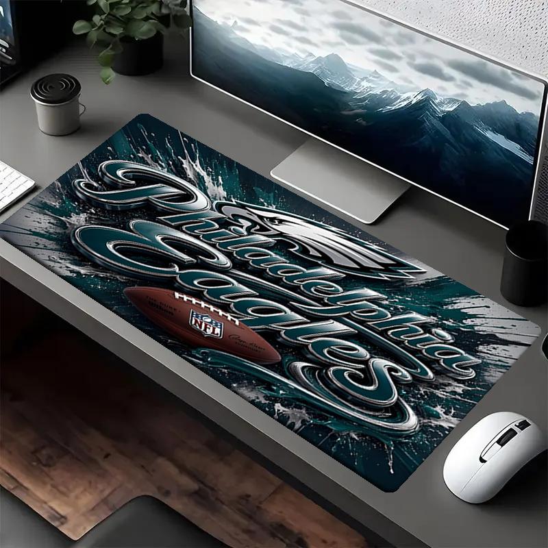 Eagles Theme Mouse Pad, Non Slip Rubber Base, Multifunctional Office & Home Decor, Perfect for Workspace Personalization.