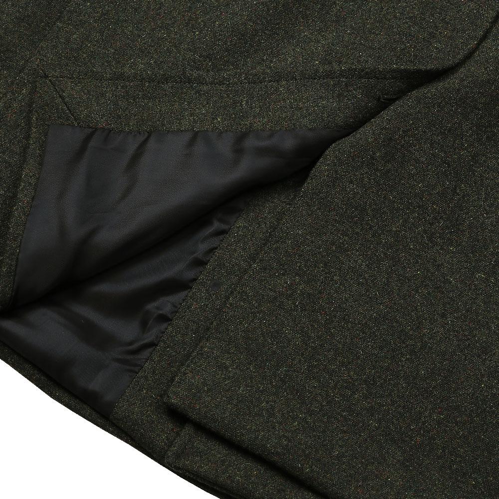 Sortie Bonheur Wool Balmacaan Coat (Khaki)