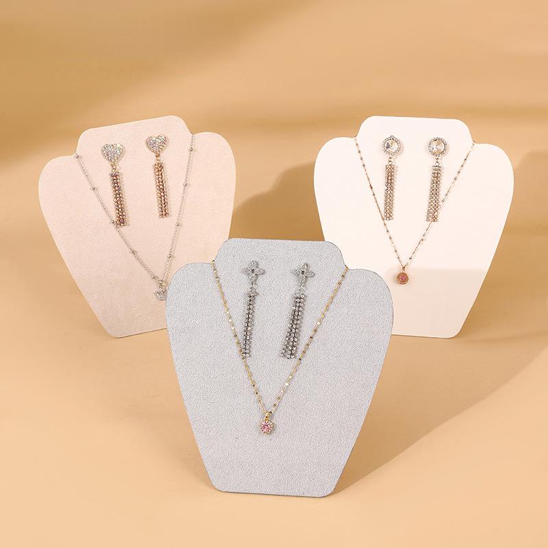 Espositore per Set di Orecchini e Collana Modello Ritratto per Collana Rastrelliera per Gioielli Gancio per Orecchini e Gioielli per Orecchie Rastrelliera per Gioielli
