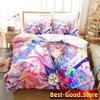 Fate Grand Order, Merlin Bedding Set Printed Bed Set With Pillowcase Duvet Cover Soft Single Double Queen Super King Size