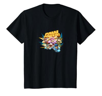 Kids' PAW Patrol: The Mighty Movie Paw Power Group Shot Logo T-Shirt