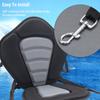 Kayak Seat Cushion with Back Support EVA Foam Padded Boat Seat Cushion Comfortable Canoe Seat Pad