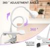 LED UV Nail Lamp for Nails Drying Gel Polish Clip-On Desk Mini Portable USB Nail Lamp UV Light Dryer for Manicure Salon