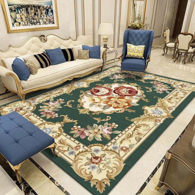 Bohemian Retro Carpet for Living Room Bedroom Mat Non-Slip Area Rug Persian Geometric Carpets Bedside Home Decoration Floor Mat