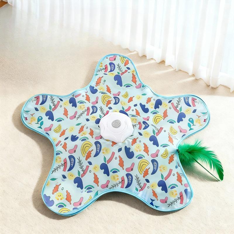 

Cat Hunting Cage Cat Toy Automatic Rotating Disc Cat Teaser Pet Game Cover for Cats Interactive Toy Hunting net