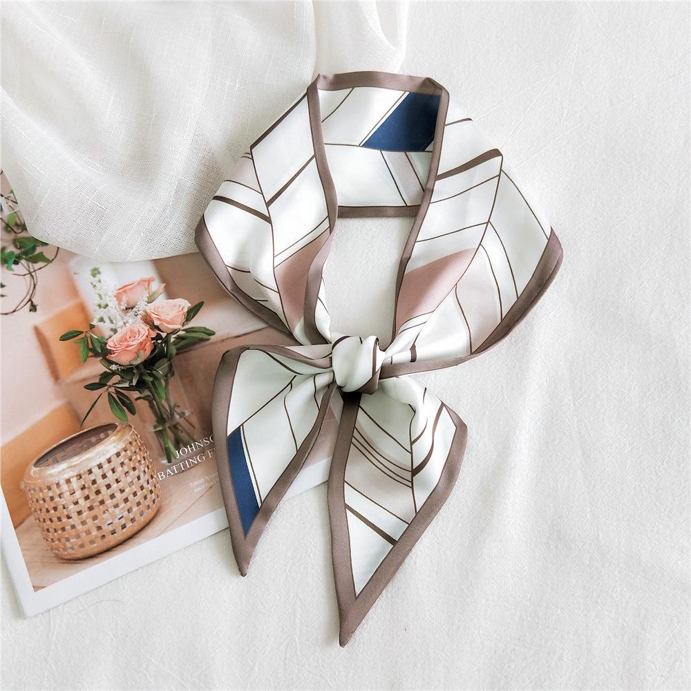 Neue Schals Seidenschals Damen Frühlings- und Herbstsaison Lange dekorative professionelle Schals Sommer Dünne Stile gepaart mit stilvollen Hemden