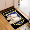 Town Football Club Crest Printed Office Carpet Chair Cushion  Entryway Rug, Rugs for Living Room, Bedroom Christmas gifts