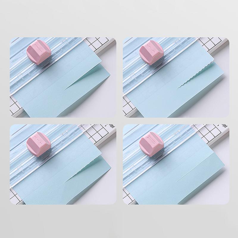 4 In1 Paper Trimmer Craft Paper Cutter Multi-Function Scrapbooking Tool For Cutting Paper Photos Scrapbook Postcard
