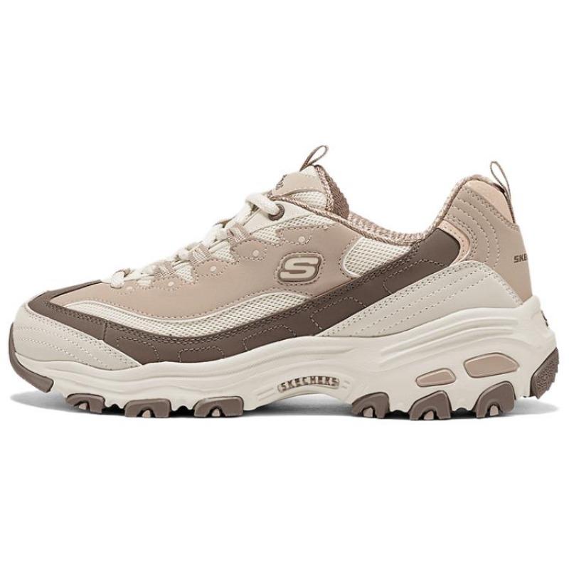 Skechers D`LITES Women Fabric Synthetic Leather