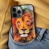 Cute Cats lion Tiger leopard Soft Phone Case for iPhone 17 Air 16e Pro max 15 Pro 13 14 Plus 11 12 MagSafe Magnetic Coque
