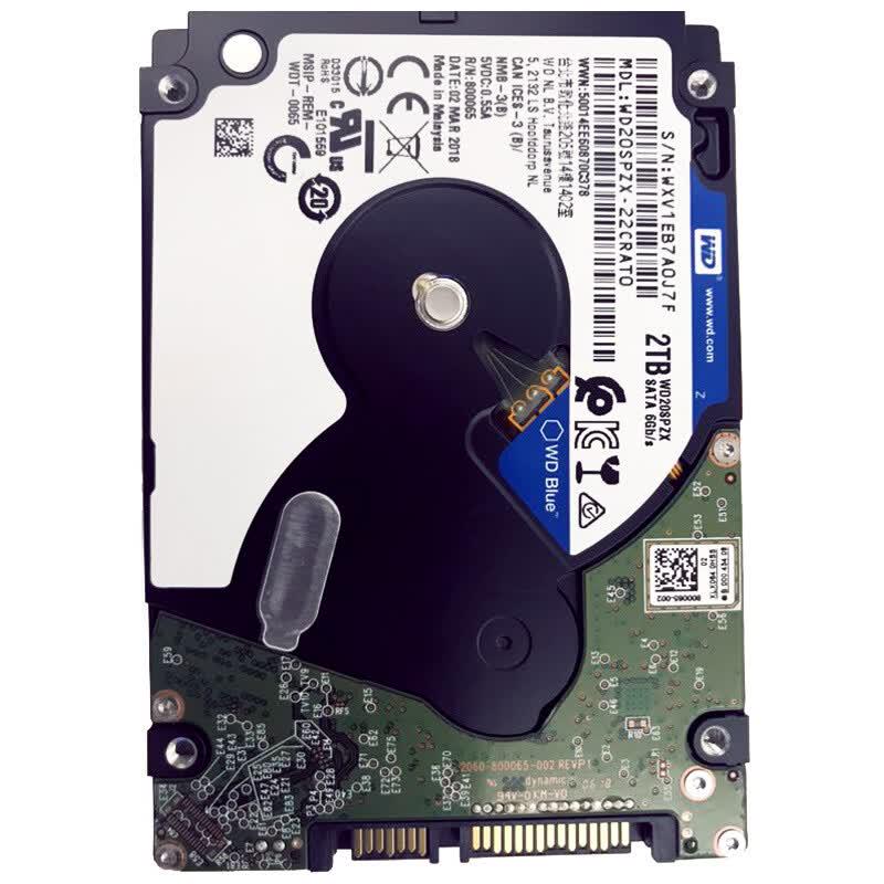 Western Digital WD Blue 2TB 2.5-inch Internal Hard Drive
