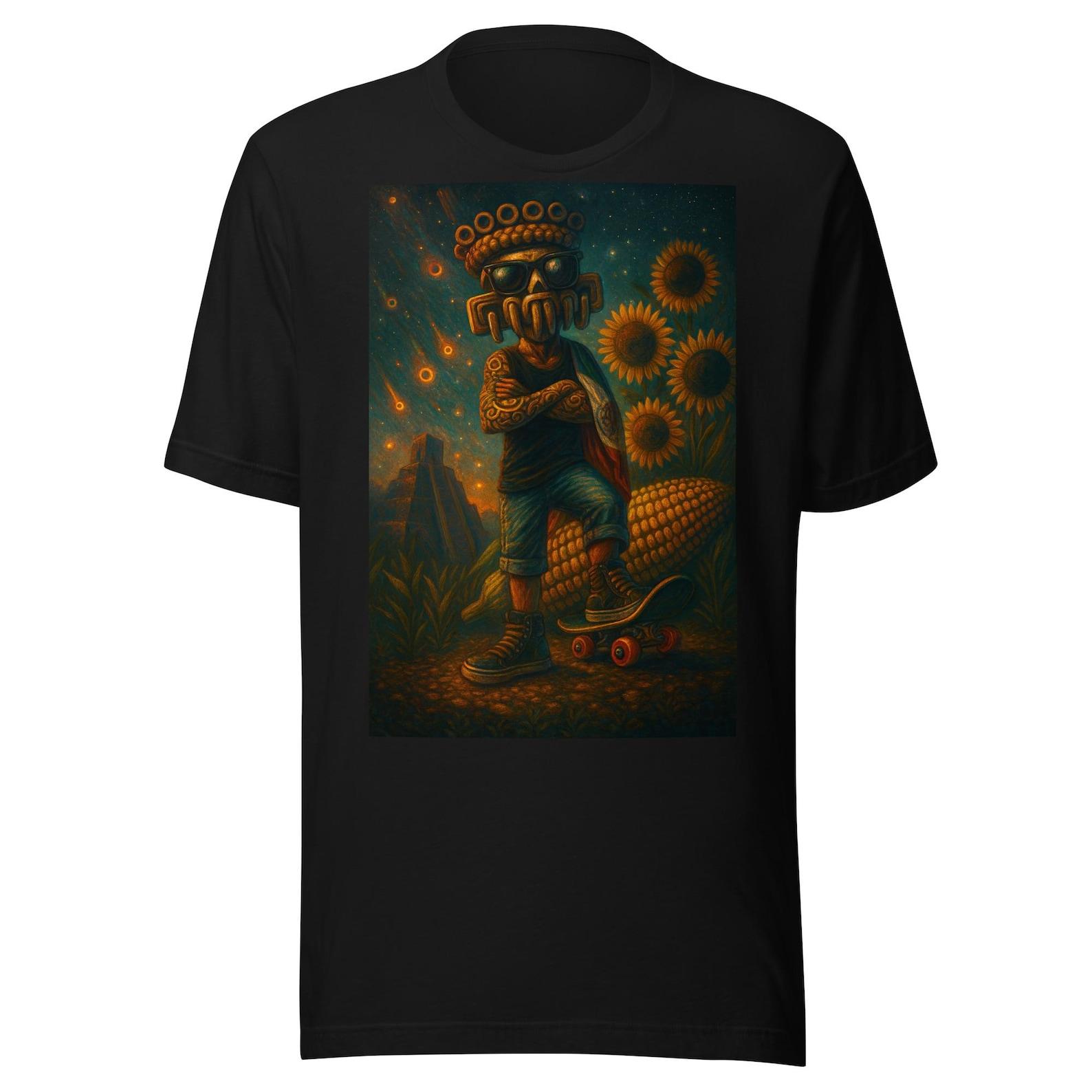 Aztec Corn Skater Unisex t-shirt S