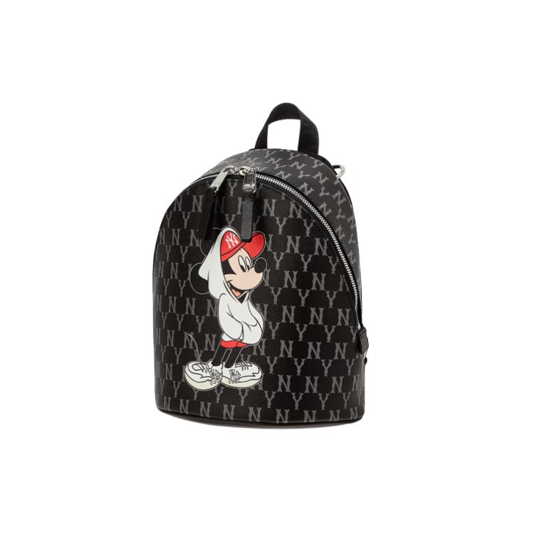 New MLB Disney, Collaboration Polyester Backpack Mini Women's Black 32BGK1011-50L