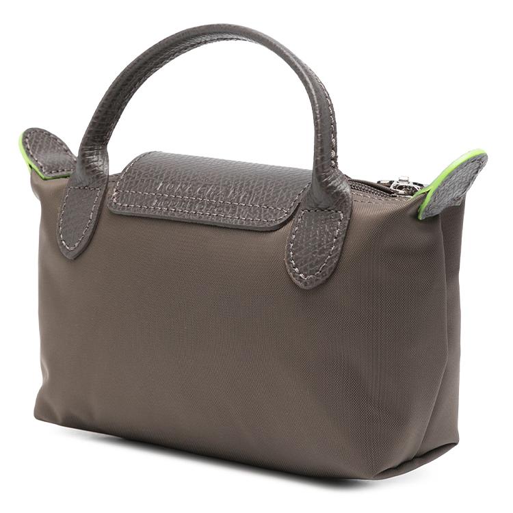 Longchamp Le Pliage Tote Bag With Silver Metal Accessories Women Tote Bags Brown 34175919813