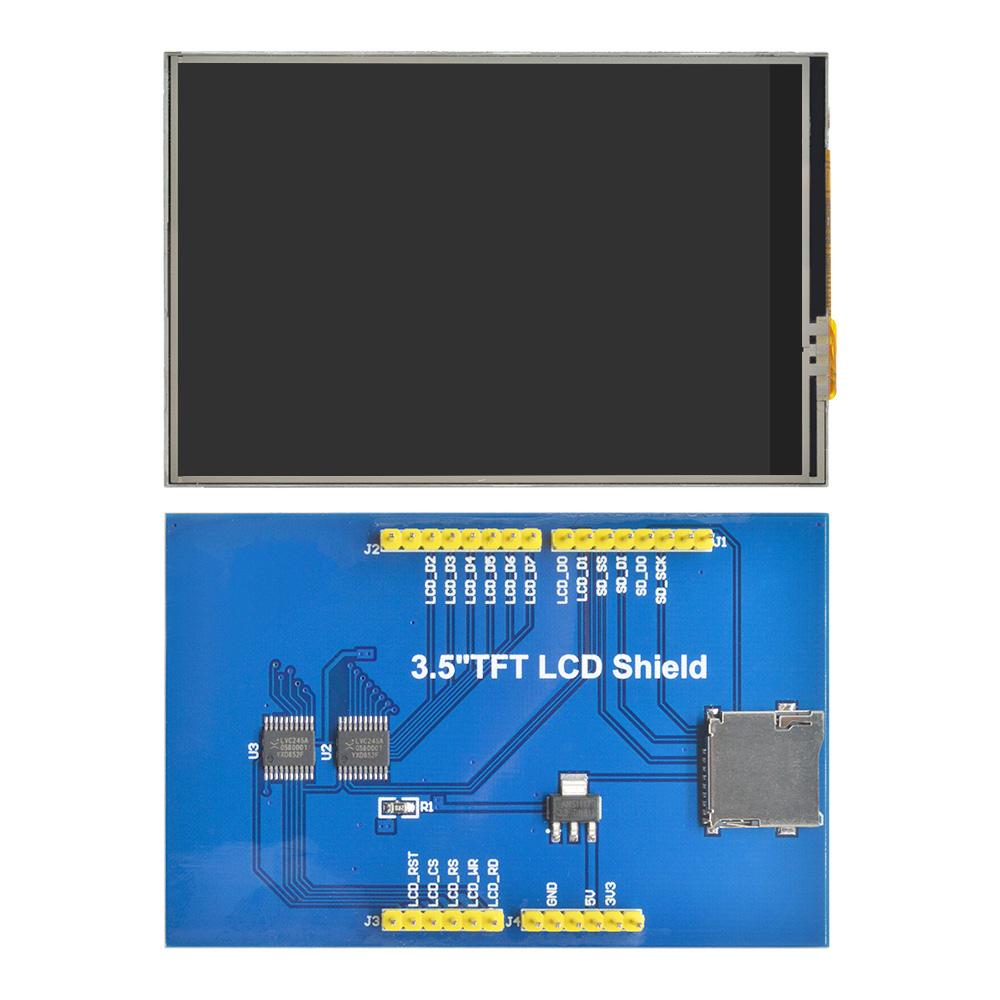 3.5" 3.5 Inch 480x320 TFT LCD Touch Screen Module ILI9488 LCD Display for Arduino MEGA2560 Board With/without Touch Panel
