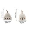 Resin Ramadan Aromatherapy Cup Architectural Style Crescent Aromatherapy Burner  Tea Table