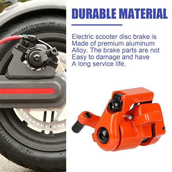 Electric Scooter Disc Brake Aluminum Alloy Electric Scooter Mechanical Brake Caliper Replacement Parts for Xiao Mi Pro 3/4