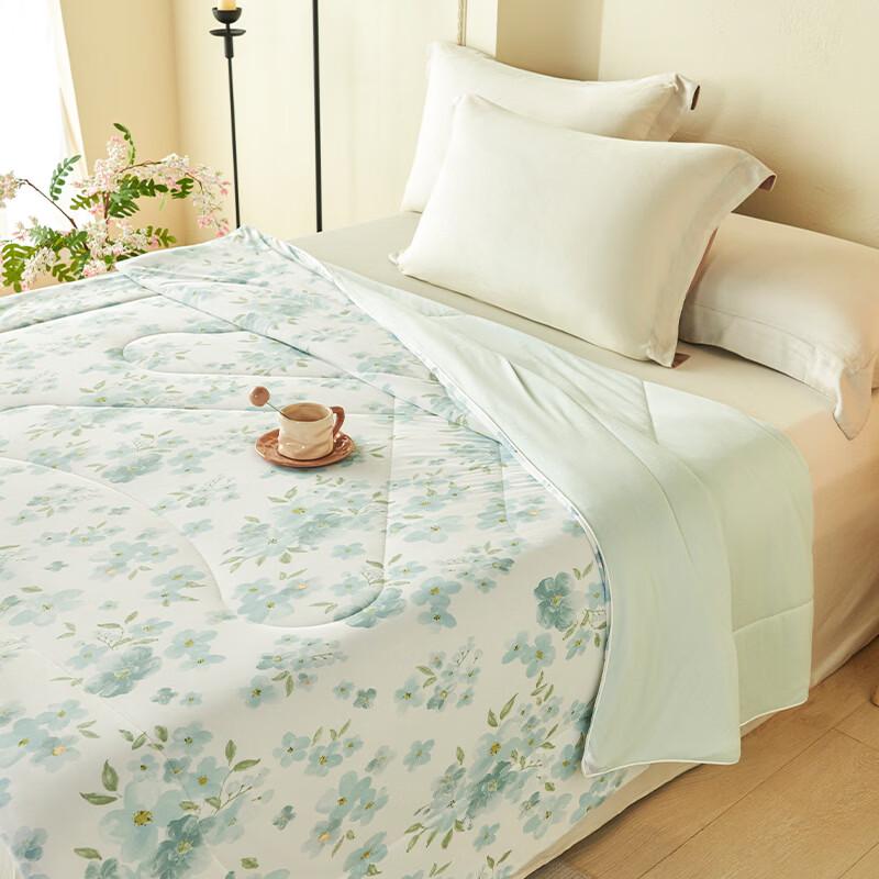 Hongxiu Shifang Floral Cooling Summer Quilt