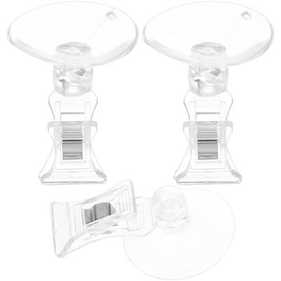 3Pcs Aquarium Feeding Clip Suction Cup Holder for Seaweed Algae Lettuce Veggie Fish Tank Accessories Creates Natural Coral Reef