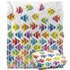 Royce McClure Silky Zig Zag Tropical Fish Supersoft Blanket
