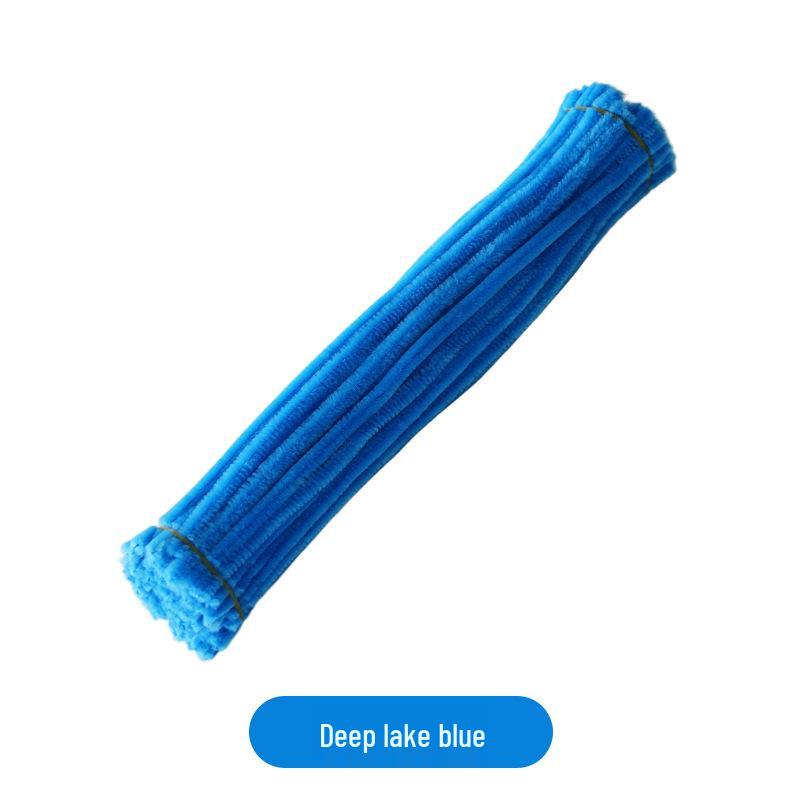 Buntes Chenilledraht DIY-Set: Verschlüsselte, veränderbare Pfeifenreiniger für pädagogische Kinderprojekte