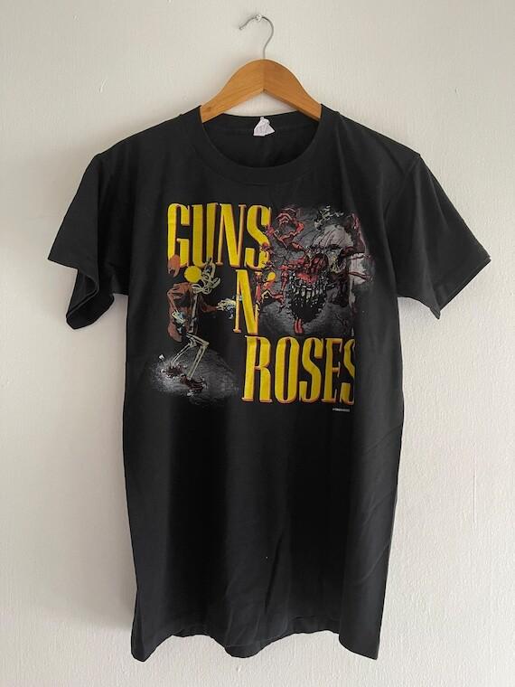 Gun N Rose Vintage Style Short Sleeve Unisex T Shirt All Size S-5XL Unisex T-Shirt