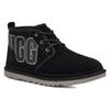 UGG Neumel Graphic Boot Black Grey Suede 1130715-BGSD