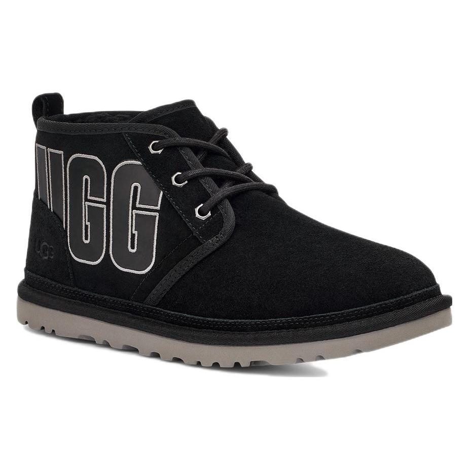 UGG Neumel Graphic Boot Black Grey Suede 1130715-BGSD