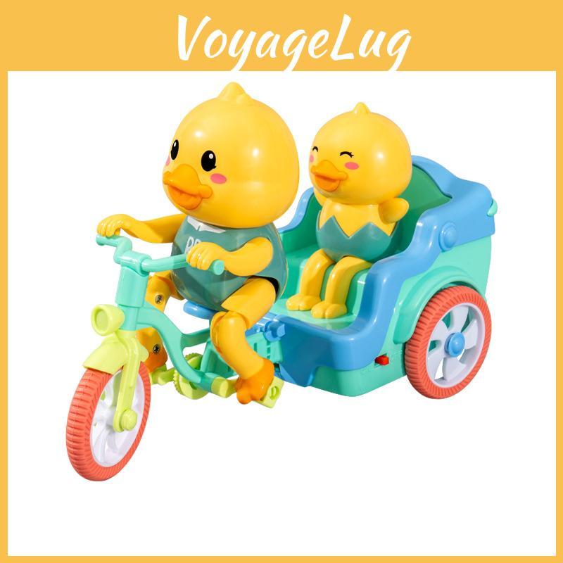 Baby Lernspielzeug Blinklicht Musik Soundeffekte Niedliche Ente Dreirad Für Kinder