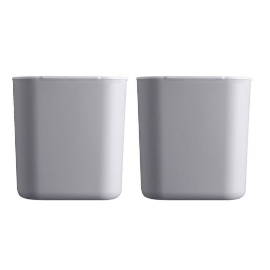 Mini Desktop Trash Can Small Countertop Waste Bin with Lid Tiny Garbage Bin Wastebasket for Office Desk Vanity Bedside Table