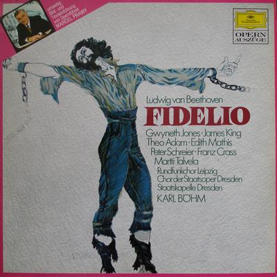 LP Record LUDWIG VAN BEETHOVEN KARL BHM  Fidelio Opernauszge 2537002 Deutsche Grammo Germany Classical Used
