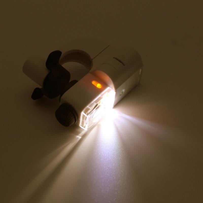 60X Magnification Jewelry Gemstones  Loupes with LED Light Magnifier Lens for Professional Inspection Detailed Observation