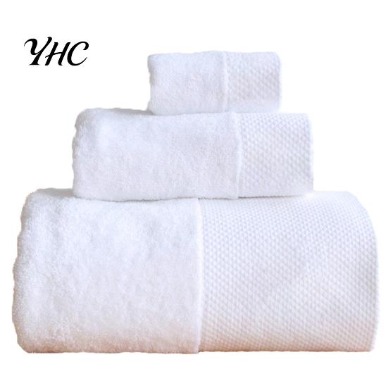 Luxury Towel Hotel Super Soft Great Water Absorption Thick Pure Cotton Solid Quick-drying White Wear-resistant Home Beauty Parlor Bathroom Bath Shower