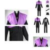 Authentic Demon Slayer Cosplay Unisex Uniform Set With Cape Available In Various Sizes
