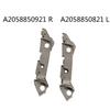 Auto-Stütze Halterung Stütze Halterung 2058850921 Schwarz Für Mercedes C200 C300 C63 Frontstoßstange Kunststoff Rechts Links