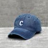 C Letter Denim Baseball Cap Women'S Spring And Summer Ins Style Versatile Casual Cap Men'S Trendy Hat Soft Top