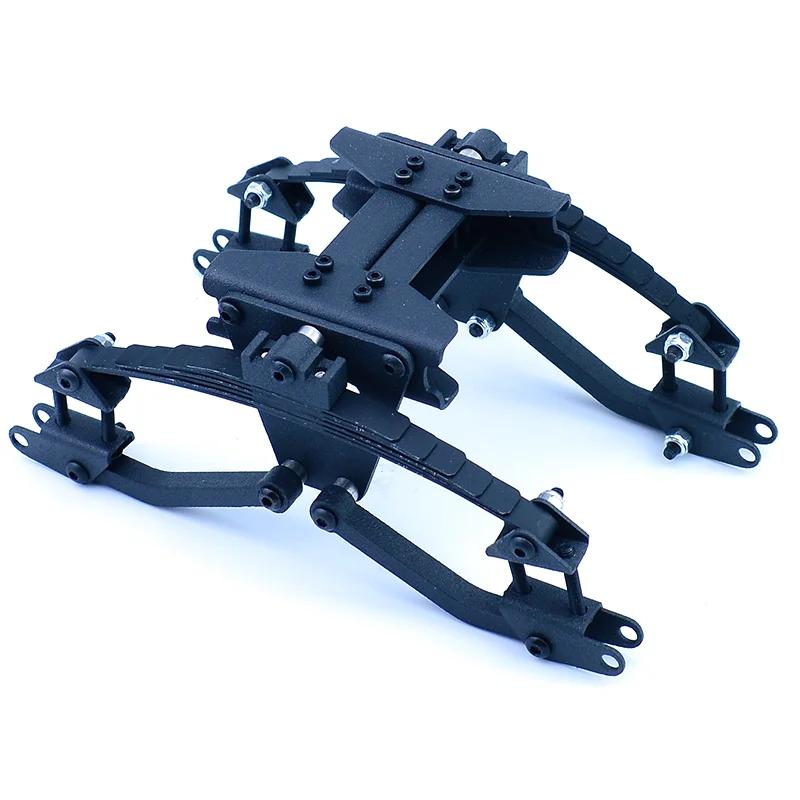 RC Truck Metal Rear Suspension Shock-absorbing Spring Kit for 1/14 Tamiya SCANIA 770S R620 VOLVO BENZ Arocs MAN TGX Car