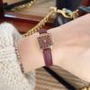 Watch Gold Angola Red Ladies Square Ladies Niche Light Luxury Retro Women'S Watch