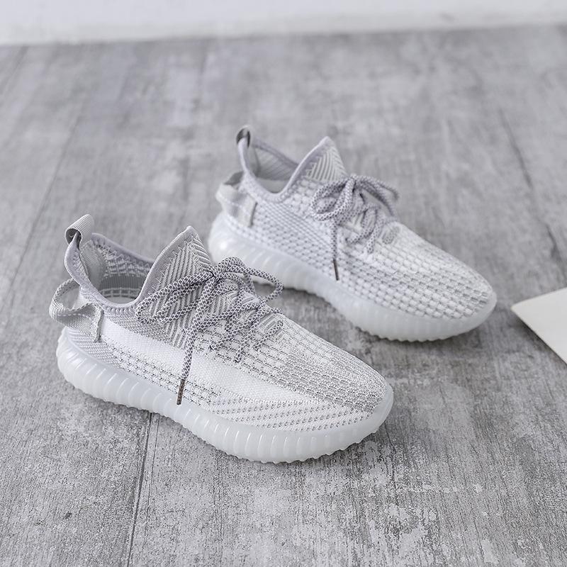 Women's Flyknit Korean-Style Spring 2026 Breathable Fashion Running Shoes