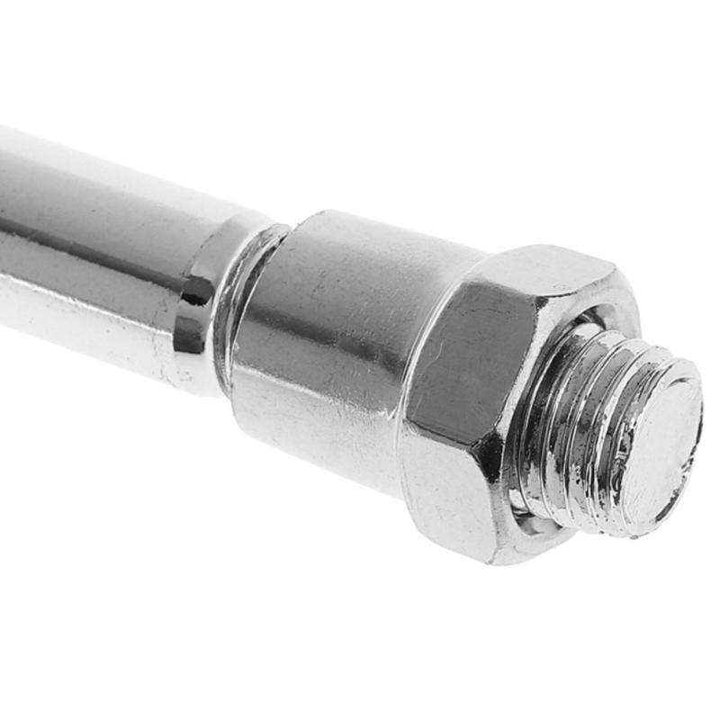 Evrensel 10Mm Krom Dikiz Aynaları Motosiklet Motokros Scooter E-Bisiklet Yarış Motosikleti Yan Aynası Dikiz Aksesuarları