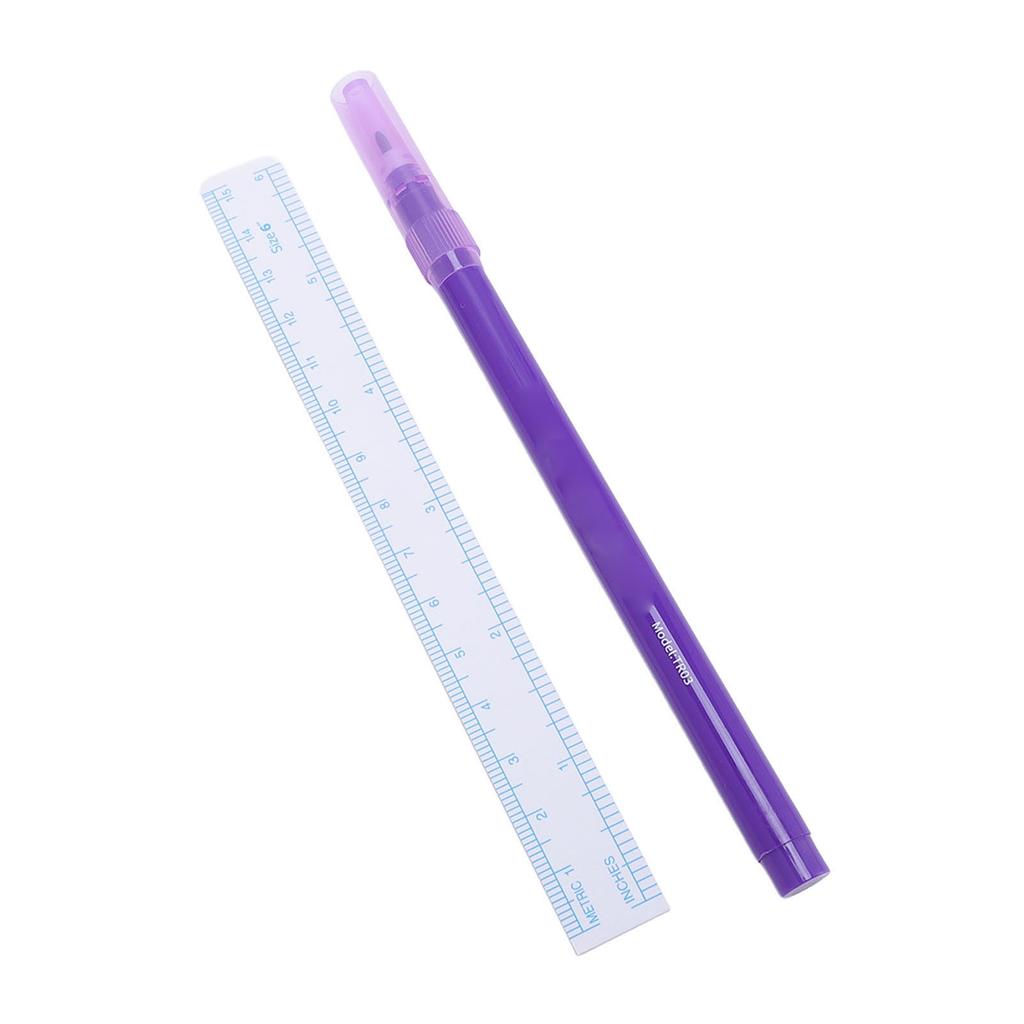 10 Set Skin Stencil Markers with Rulers Quick Drying Erasable Skin Scribes for Beauty Salon 10ml Pur