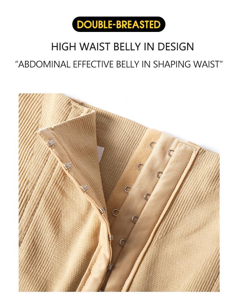 Postpartale High-Waist Bauchweg-Leggings für Damen, Verstellbare nahtlose Boxertights zur Körperformung in Übergröße