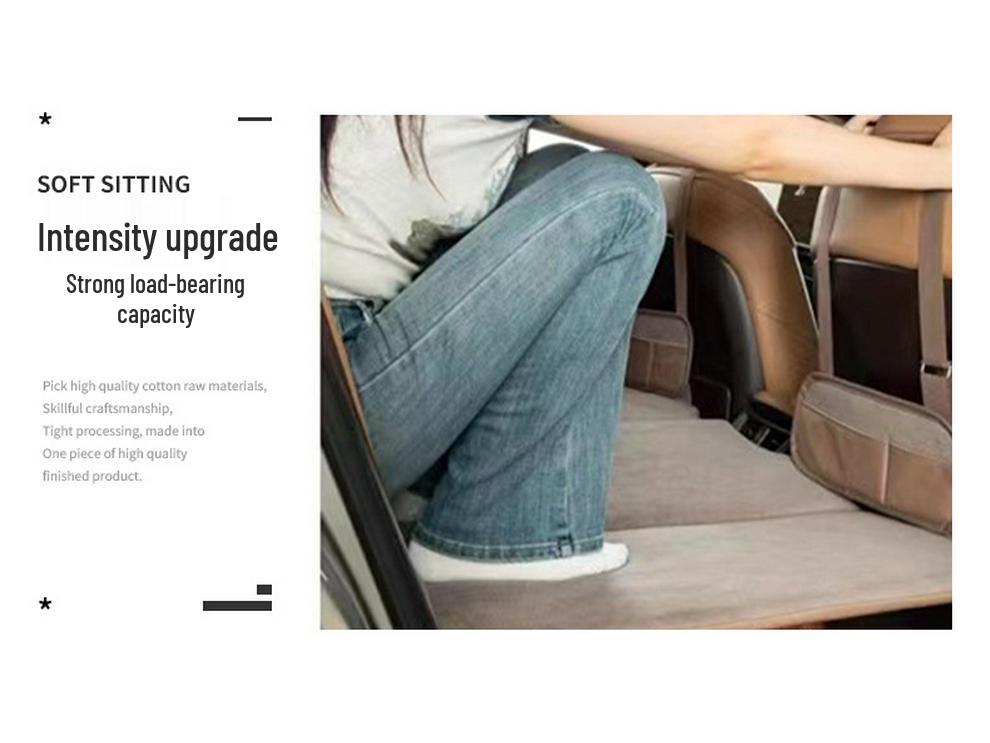 Portable Folding Car Back Seat Mattress for Outdoor Travel