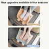 Car Seat Foot Rest Ergonomic Adjustable Footrest Toddler Rear Seat Support Footrest for Adults Elderly Passenger Travel Long