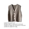 Buttoned Knit Vest Dating Retro Fashion Casual Comfortable Sleeveless