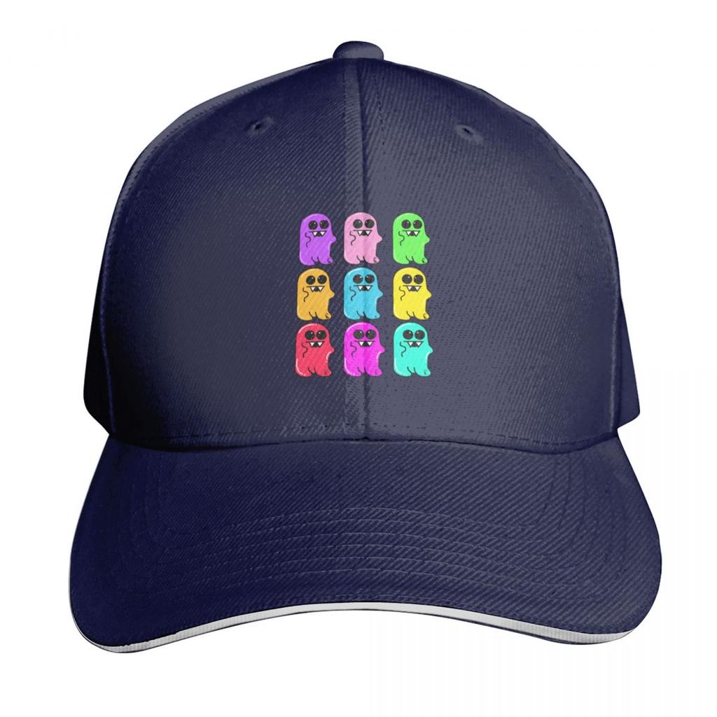 Disco Monster Blobs Baseball Cap Brand Unisex Cap Funny Hats Sun Hat Rave Womens Beach Unisexs