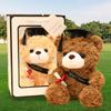 Graduation Teddy Bear Plush Toy - Doctoral Cap, Christmas Gift