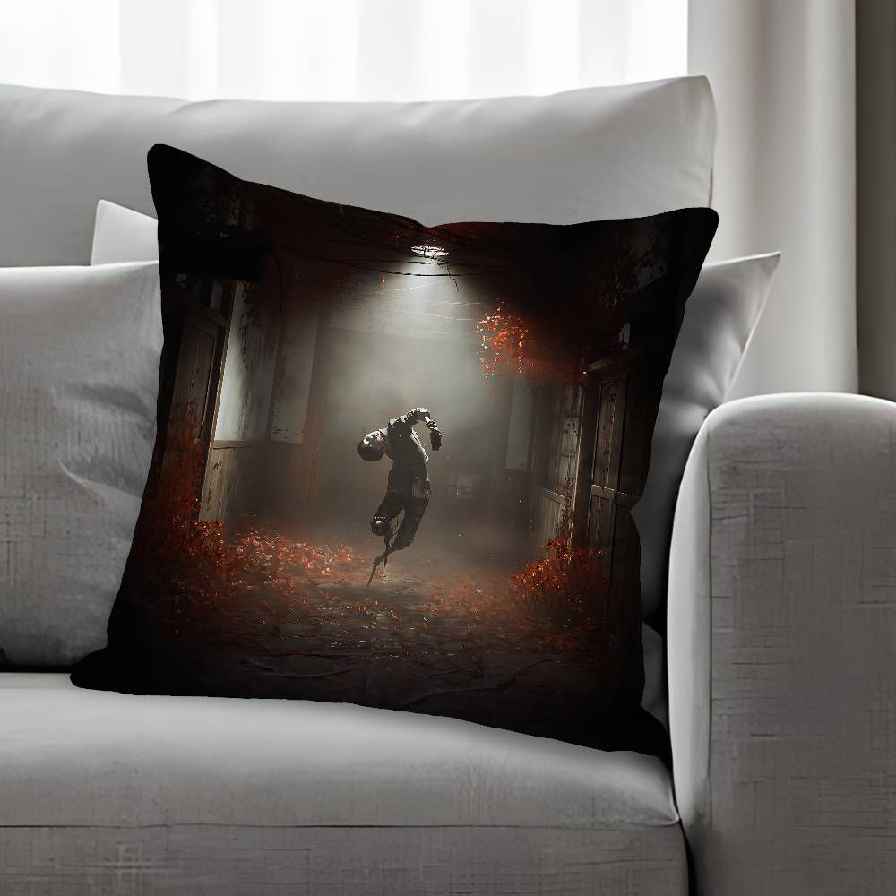 Horror SSilent HHill Pillow Cases for Bedroom Living Room Sofa Home Decor Polyester Cushion Cover with Zipper