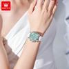 OLEVS Business Chronograph Quartz Watch For Women Original Calendar Fashion Ladies Wristwatch Waterproof Woman Dress Watch