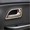 For Kia K2 Rio 2011-16 Car-styling Interior Center Dashboard Outlet Widow Lift Door Handle Gear Shifter Turn Light Trim Sticker